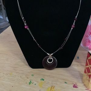 Brand new purple necklace